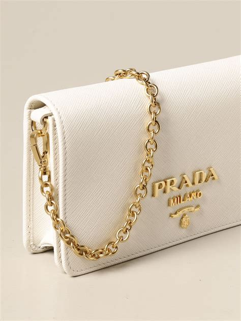 white prada mini bag